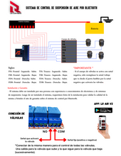 Cargar imagen en el visor de la galería, Sistema de control por Bluetooth para suspensión de aire V2