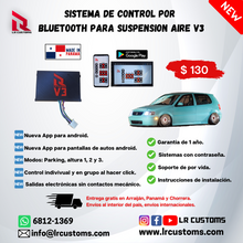 Cargar imagen en el visor de la galería, Sistema de control por Bluetooth para suspensión de aire V3 (Android)