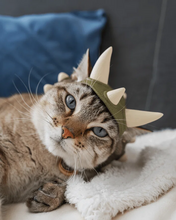 Cargar imagen en el visor de la galería, Corona Jurásica - Disfraz para Gato

