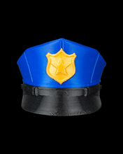 Cargar imagen en el visor de la galería, Gorra de policía para perro, vista frontal
