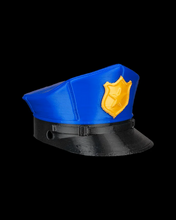 Cargar imagen en el visor de la galería, Gorra de policía para perro, vista lateral
